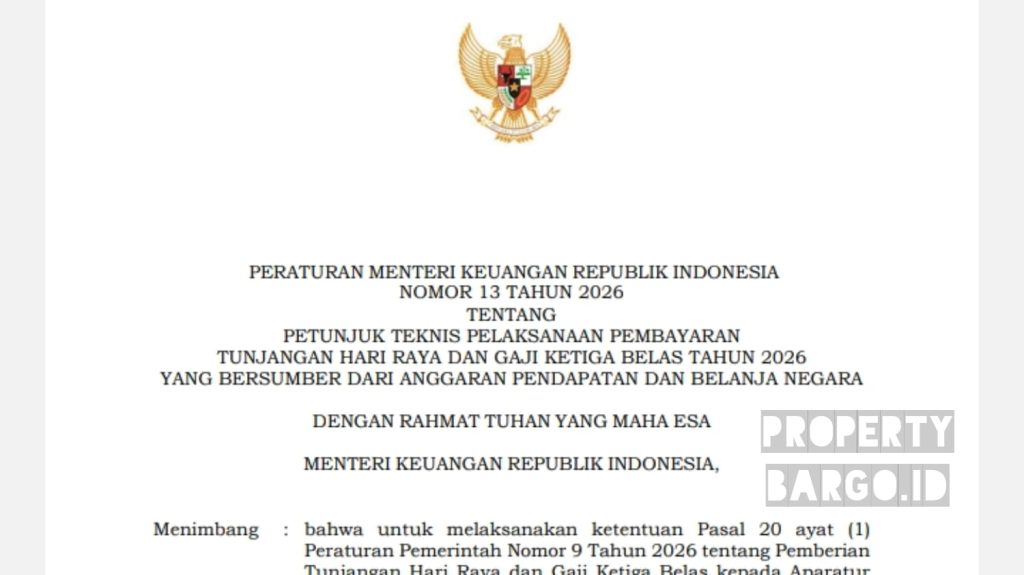 THR dan Gaji ke-13 PNS 2026 Resmi Diatur, Menteri Keuangan Teken Aturan, Ini Mekanisme Lengkap Pencairannya