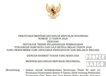 THR dan Gaji ke-13 PNS 2026 Resmi Diatur, Menteri Keuangan Teken Aturan, Ini Mekanisme Lengkap Pencairannya