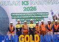 Momentum Bulan K3 Nasional 2026, Tambang Emas Pani Tegaskan Komitmen Zero Harm dan Raih Zero Accident Award