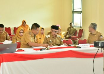 Jelang Lebaran, Wabup Pohuwato Ikut Rakor Pengendalian Inflasi Bersama Kemendagri