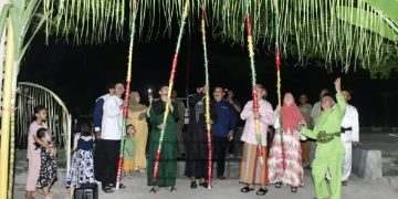 Bupati Pohuwato Pasang Lampu Tumbilotohe di Rumah Jabatan, Tradisi Sakral Malam ke-27 Ramadan Kembali Digelar