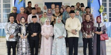 Silaturahmi Lebaran, Bupati Pohuwato Hadiri Open House Gubernur Gorontalo