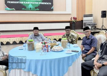 Silaturahmi Hangat Idulfitri, Pemkab Pohuwato Kunjungi Pemkot Gorontalo, Pererat Kebersamaan Antar Daerah