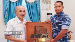 Bupati Saipul Terima Kunjungan Satradar 207 Kwandang di Kediaman Pribadi, Bahas Penguatan Sinergi Keamanan