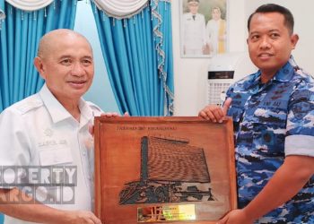 Bupati Saipul Terima Kunjungan Satradar 207 Kwandang di Kediaman Pribadi, Bahas Penguatan Sinergi Keamanan