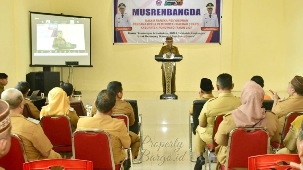 Musrenbang RKPD 2027 Digelar, Bupati Pohuwato Tekankan Sinkronisasi Program Pusat dan Daerah