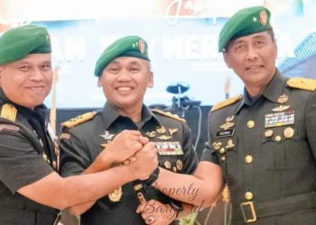 Sertijab Kasdam XIII/Merdeka Digelar di Manado, Pangdam Apresiasi Kinerja Pejabat Lama