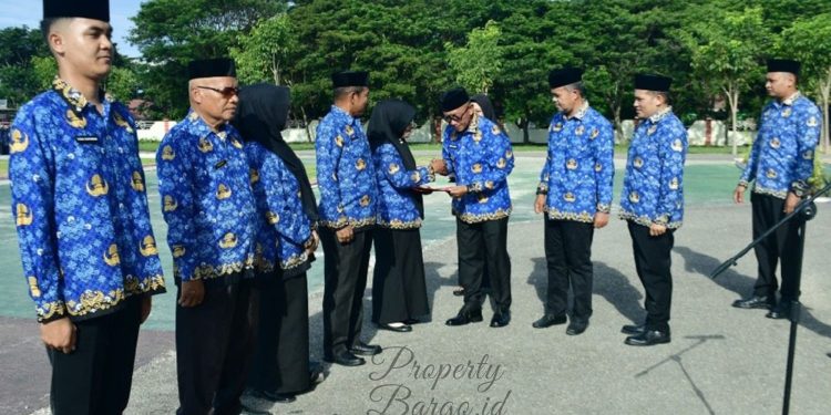 Apel Korpri Penuh Haru, Wabup Iwan Lepas 4 ASN Pensiun dan Sambut CPNS Baru