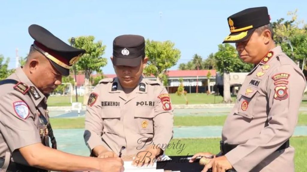 Rotasi di Polres Pohuwato, Kapolres Busroni Lantik Kasat hingga Kapolsek Baru
