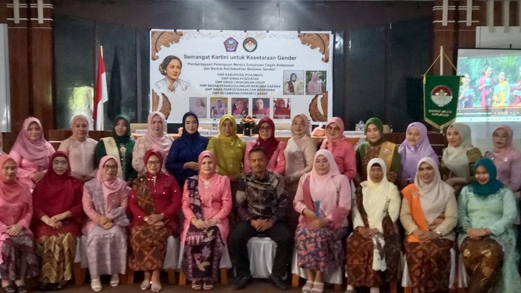 Perempuan Pohuwato Buktikan Diri, Tanpa Hibah Tetap Gelar Aksi Lawan Ketidakadilan Gender