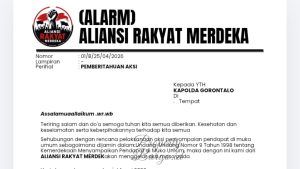 Aliansi Rakyat Merdeka Rencanakan Aksi Besar, Gubernur Gorontalo Diminta Percepat IPR