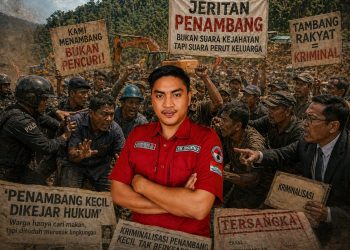 Penambang Gorontalo Mengadu di Hari Buruh: Hidup Susah, Malah Dihukum