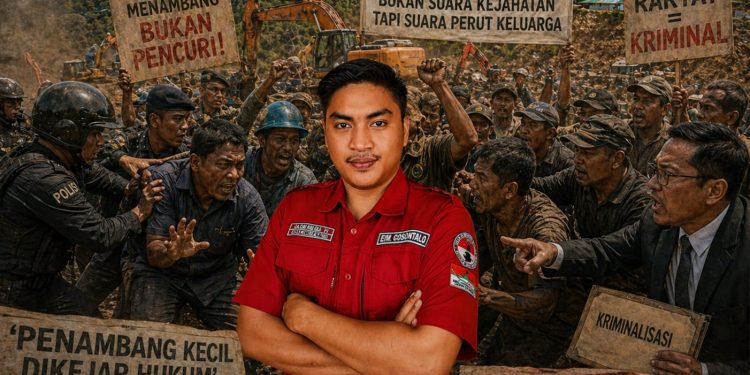 Penambang Gorontalo Mengadu di Hari Buruh: Hidup Susah, Malah Dihukum