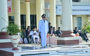 Pemda Pohuwato Gelar Upacara Hari Otda 2026, Bupati Saipul Tekankan Sinkronisasi Pusat Daerah