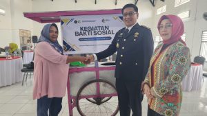 Lapas Gorontalo Bantu Keluarga Napi Lewat Gerobak UMKM di Hari Bakti Pemasyarakatan ke-62
