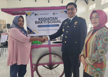 Lapas Gorontalo Bantu Keluarga Napi Lewat Gerobak UMKM di Hari Bakti Pemasyarakatan ke-62