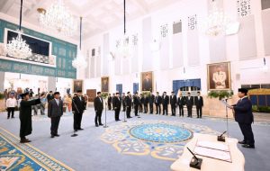 Istana Negara Hari Ini: Prabowo Lantik Wamenko Pangan dan Menteri Baru
