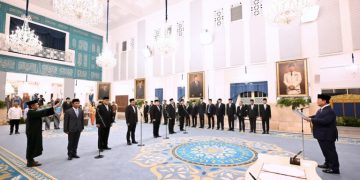 Istana Negara Hari Ini: Prabowo Lantik Wamenko Pangan dan Menteri Baru