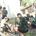 Tanpa Mesin Besar, Satgas TMMD Boalemo Sukses Tambah 70 Meter Jalan Beton di Hutamonu