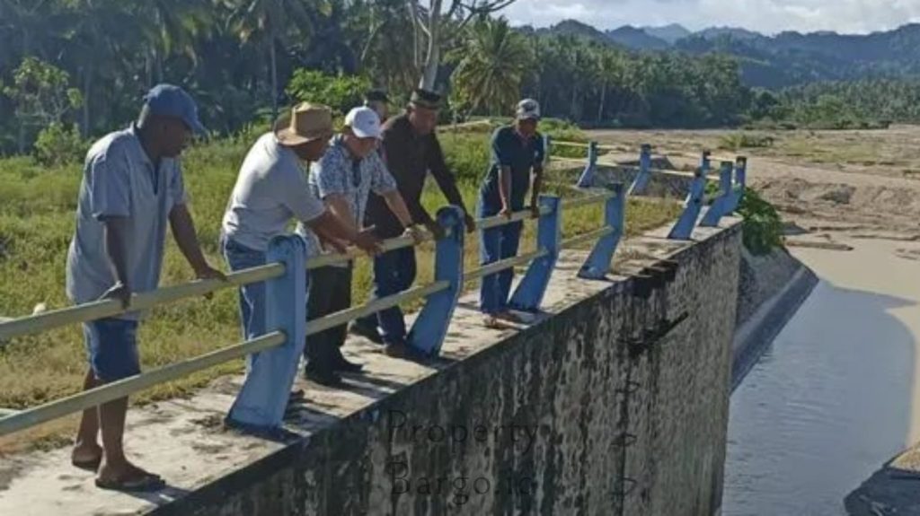 Sedimentasi Tutupi Pintu Air Bendungan Taluduyunu, Beni Nento Rogoh Kocek Pribadi Bantu Petani
