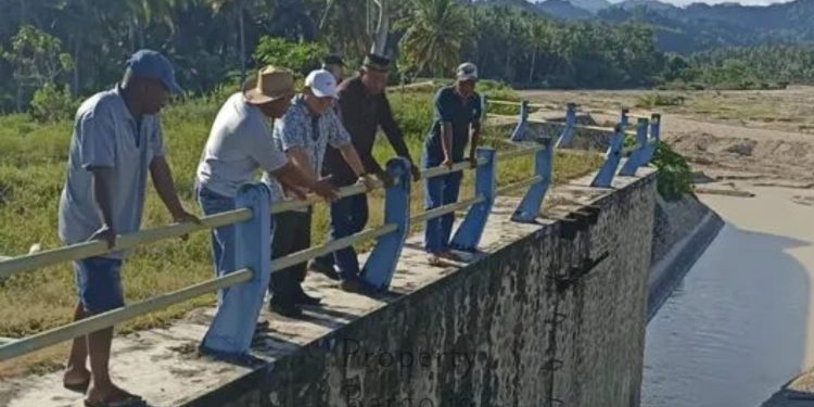 Sedimentasi Tutupi Pintu Air Bendungan Taluduyunu, Beni Nento Rogoh Kocek Pribadi Bantu Petani