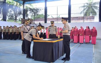 Sertijab Besar di Polda Gorontalo, Kabidhumas hingga Kapolresta Gorontalo Kota Resmi Berganti