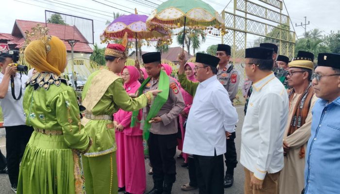 Mopotilolo Warnai Penyambutan AKBP Firman Taufik sebagai Kapolres Boalemo