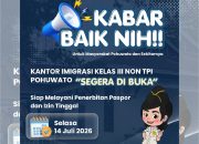 Kantor Imigrasi Kelas III Non TPI Pohuwato Mulai Buka Pelayanan Keimigrasian 14 Juli 2026, Simak Cara Urus Paspor