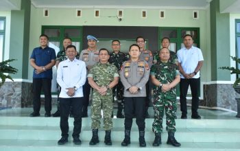Perkuat Sinergitas TNI-Polri, Danrem 133/NW Terima Kunjungan Silaturahmi Kapolda Gorontalo