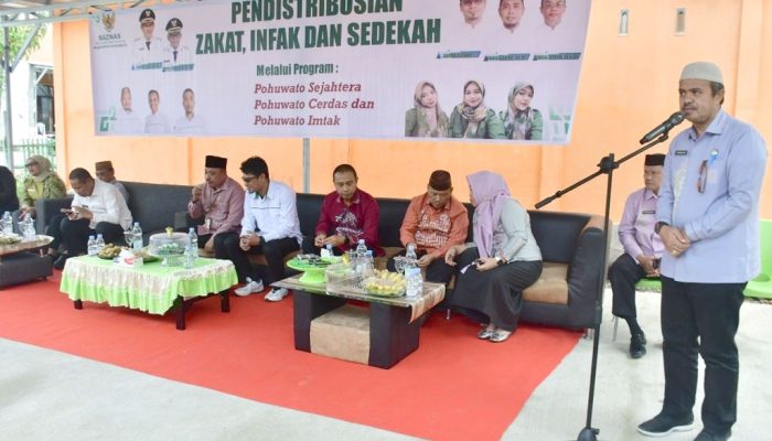 Pemkab Pohuwato Apresiasi Baznas, Program Zakat Dinilai Bantu Warga di Tengah Efisiensi Anggaran