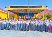 Kasat Lantas Polres Pohuwato Jadi Pembina Upacara di SMK 1 Duhiadaa, Siswa Diingatkan Tertib Berlalu Lintas