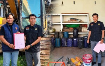 P-21, Tersangka PETI di Bulangita Pohuwato Diserahkan ke Kejaksaan Bersama Excavator