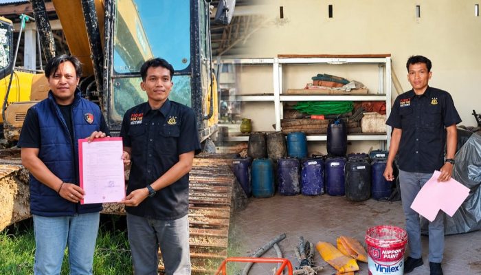 P-21, Tersangka PETI di Bulangita Pohuwato Diserahkan ke Kejaksaan Bersama Excavator