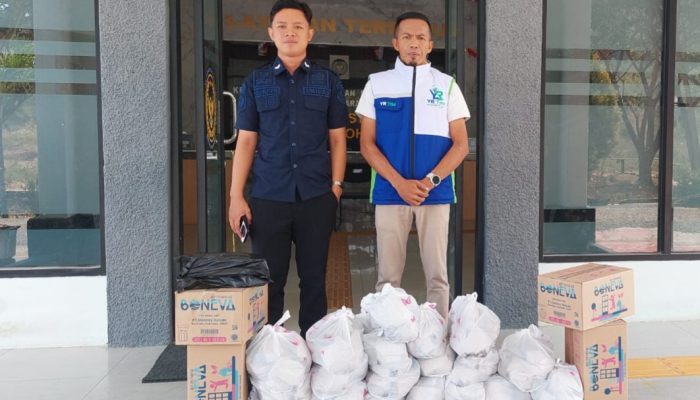 YR TIM Kembali Gelar Jum’at Berkah, Sapa Warga Binaan Lapas Kelas IIB Pohuwato