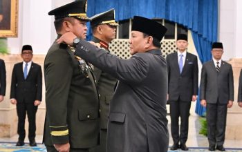 Presiden Prabowo Lantik Maruli Simanjuntak Jadi Wakil Panglima TNI, Tandyo Budi Revita KSAD