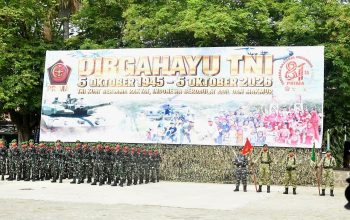 HUT ke-81 TNI di Gorontalo, Kasdam XIII/Merdeka Tekankan 5 Pedoman Pengabdian PRIMA