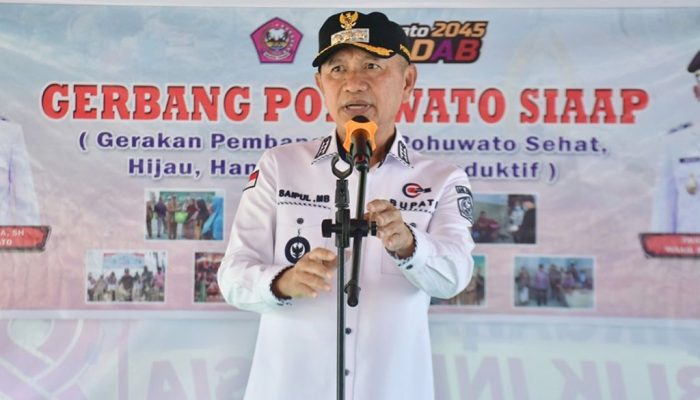 Jangan Anggap Sepele! Kabut Asap di Pohuwato Bikin Bupati Saipul Mbuinga Turun Tangan