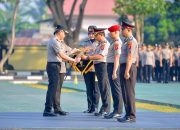 Kapolda Gorontalo Beri Penghargaan ke 26 Personel, Polres Pohuwato Tangani 30 Kasus PETI