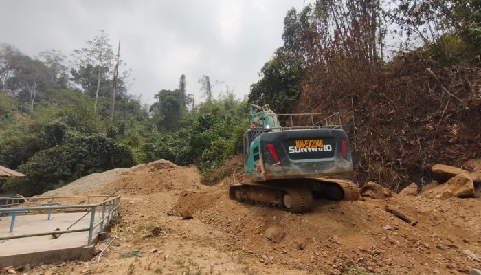 Pani Gold Mine dan PDAM Tirta Moolango Keruk Sedimentasi Intake Air Terang, Siapkan Pasokan Air Bersih